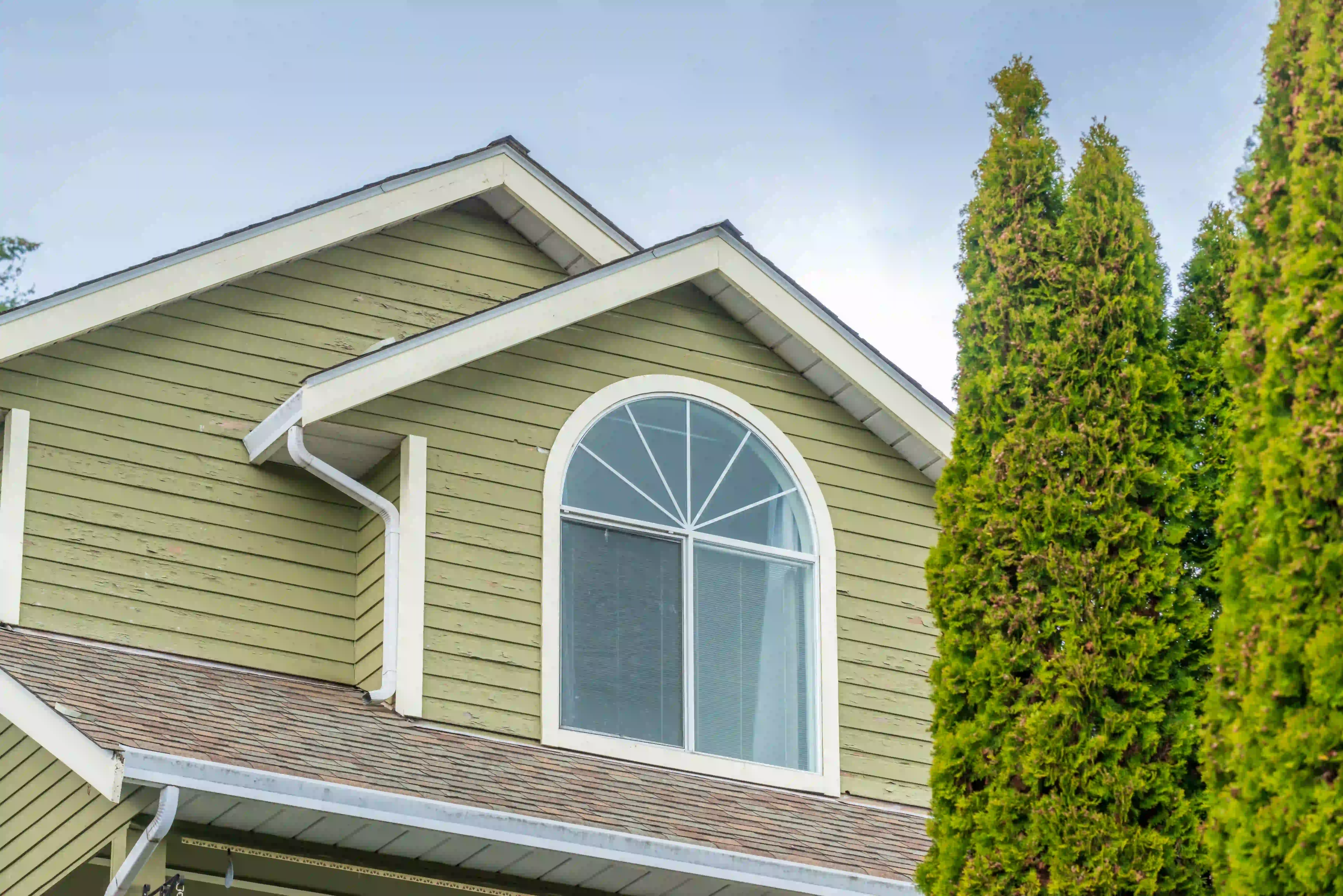 Residential siding installation